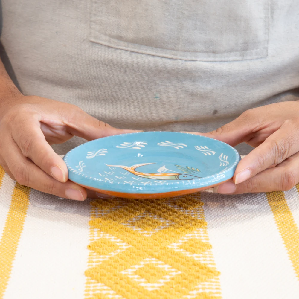 Peces de Capula Round Trinket Dish - Image 3