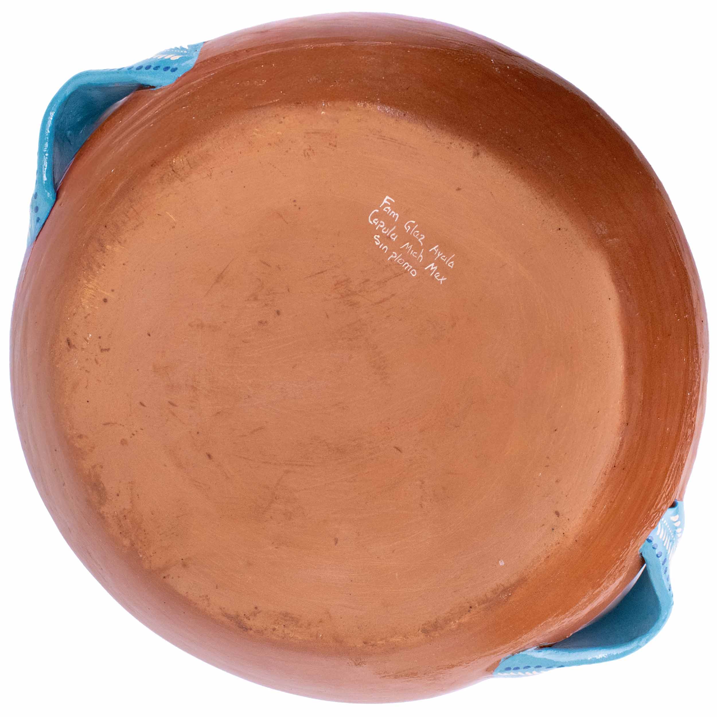 Peces de Capula Twisting Rim Round Tray - Image 8
