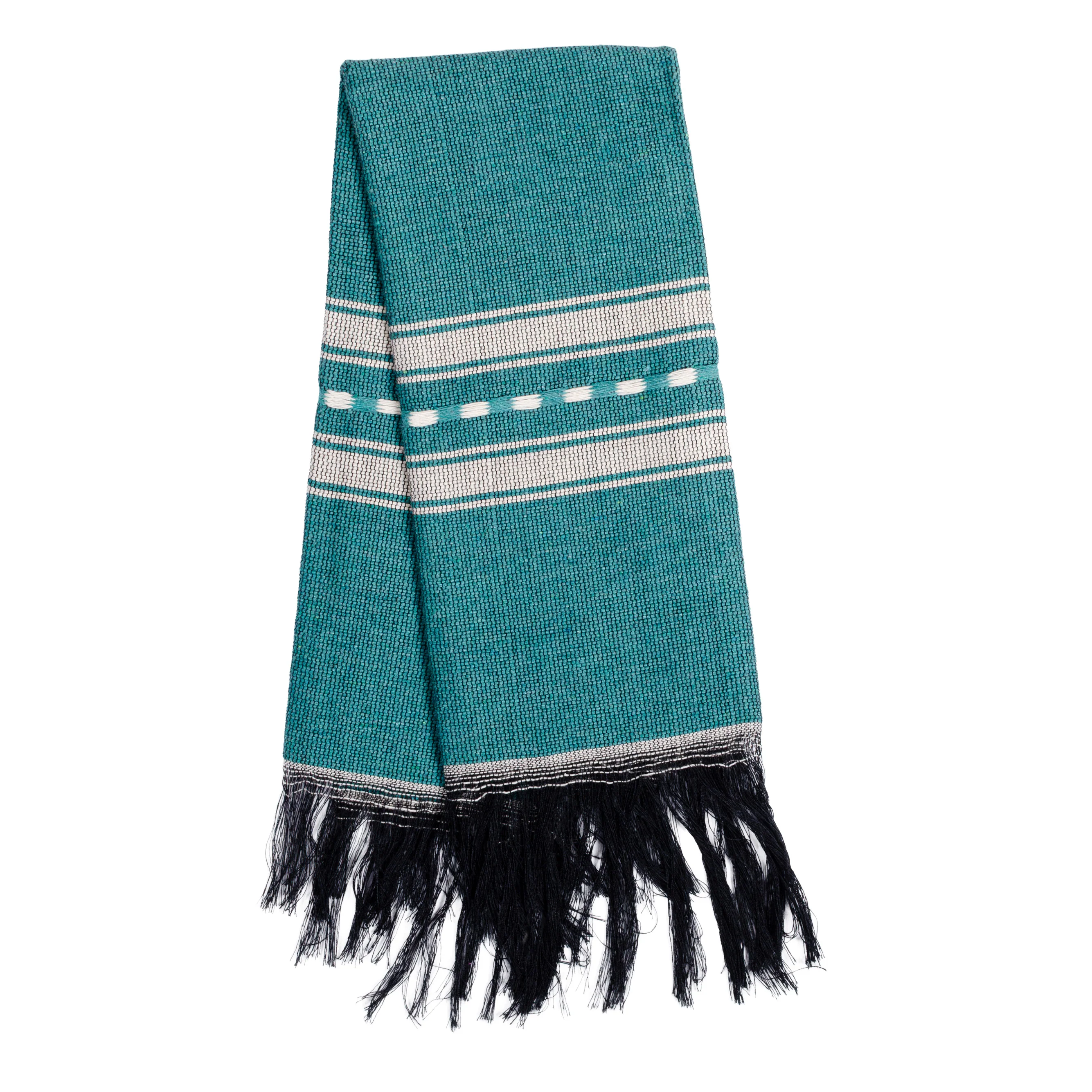 Pedal Loom Frayed Ends Tea Towel - Image 9