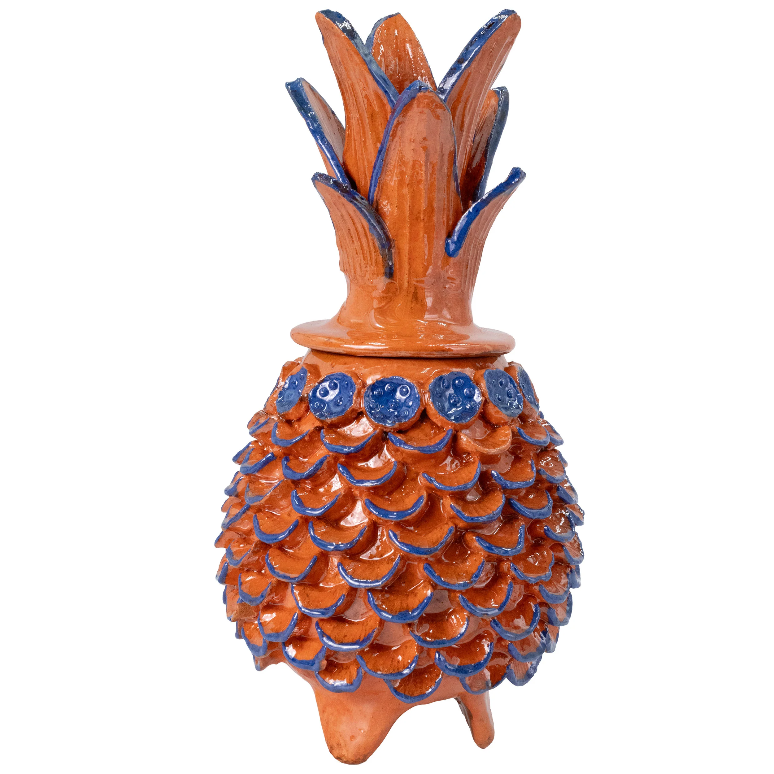 Piña Alta 11" Decorative Pineapple Sculpture - Image 20