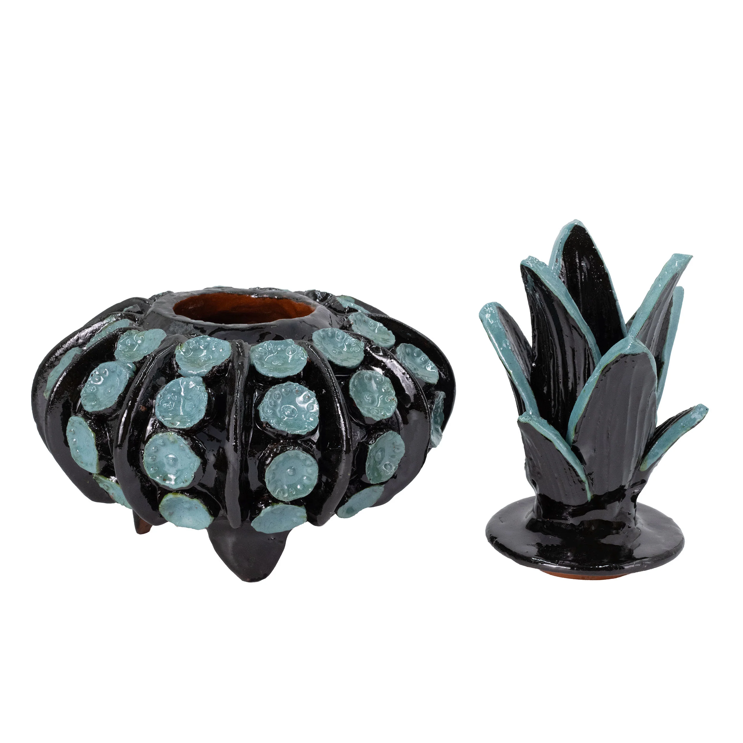 Piña Húngara Wide 10" Decorative Pineapple Sculpture - Image 7