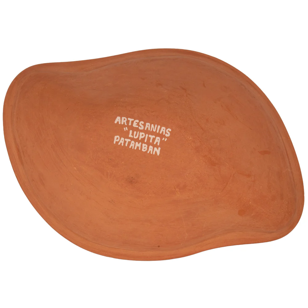 Patamban Almond-Shape Clay Bowl - Image 6
