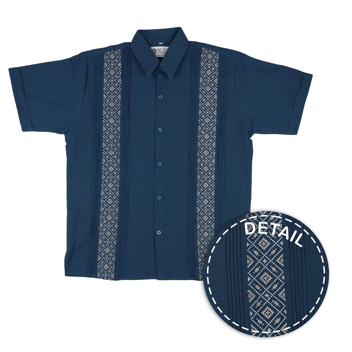 Progreso Embroidered Guayabera - Image 3