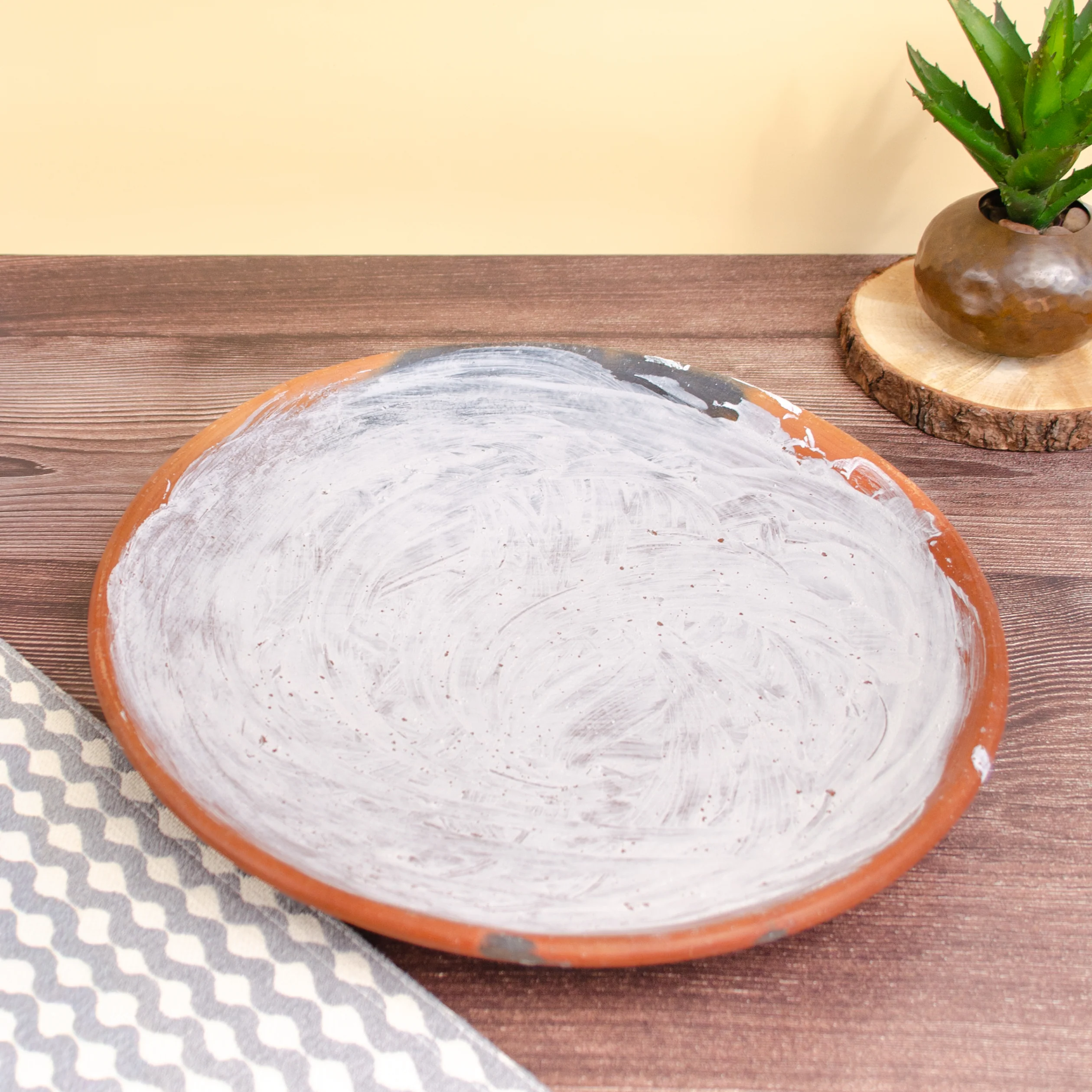 Red Clay Terracotta 11” Comal Griddle - Image 7