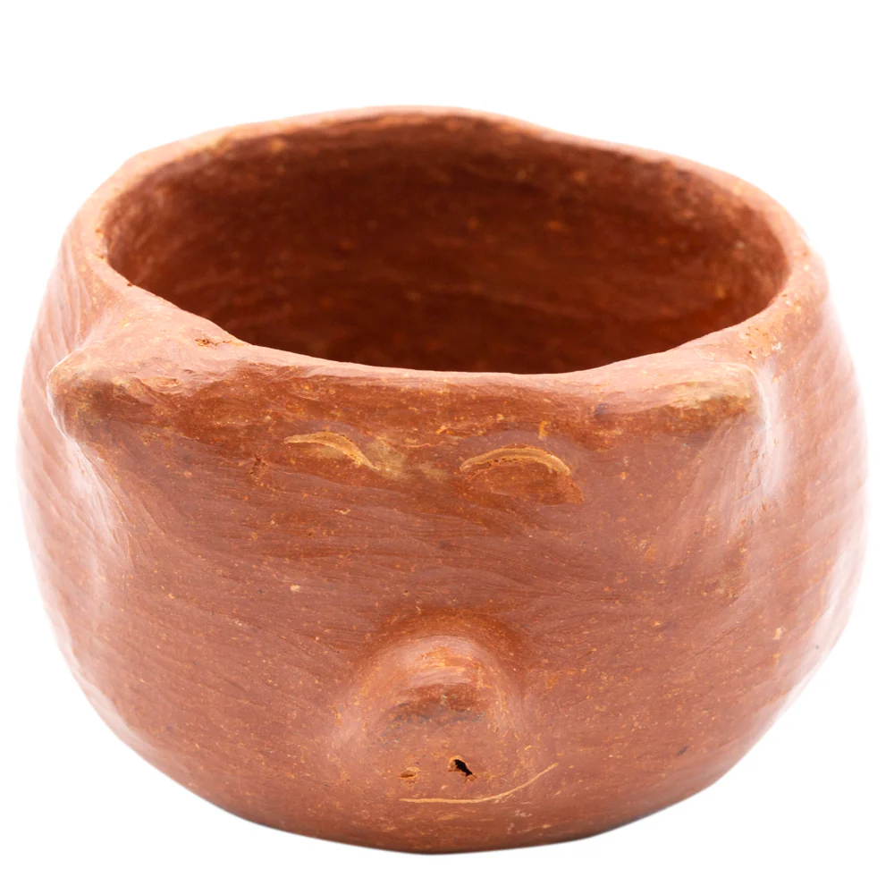 Red Clay Terracotta Cochinito Really Mini Bowl - Image 2