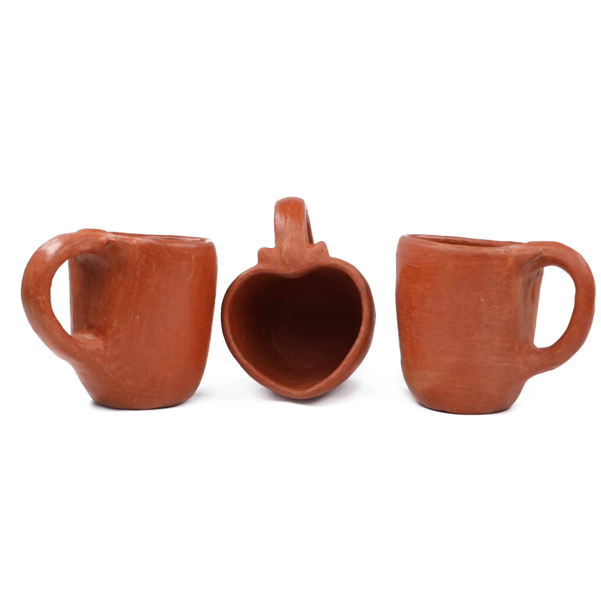Red Clay Terracotta Corazón Heart Mug - Image 7