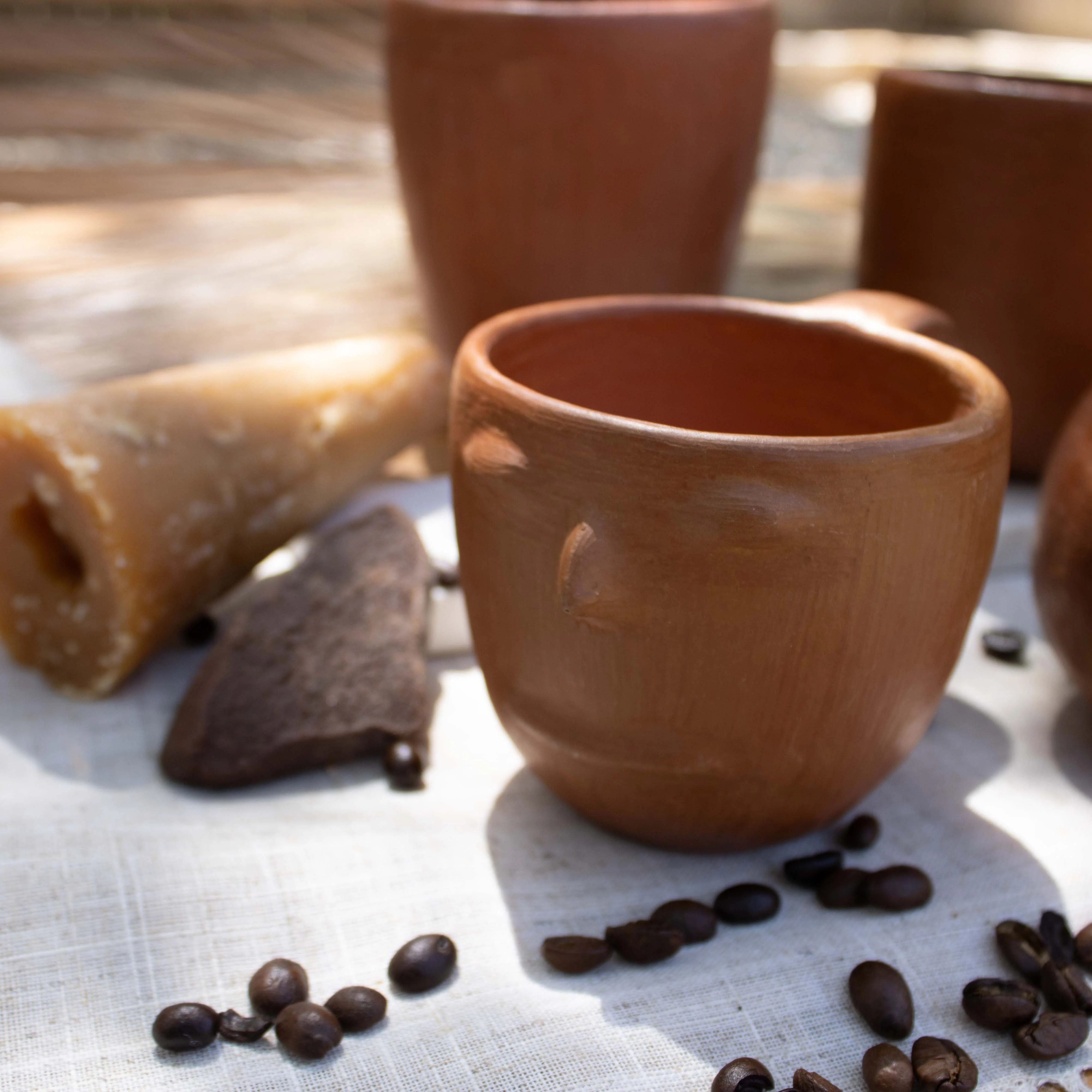 Red Clay Terracotta Face Mug - Image 8