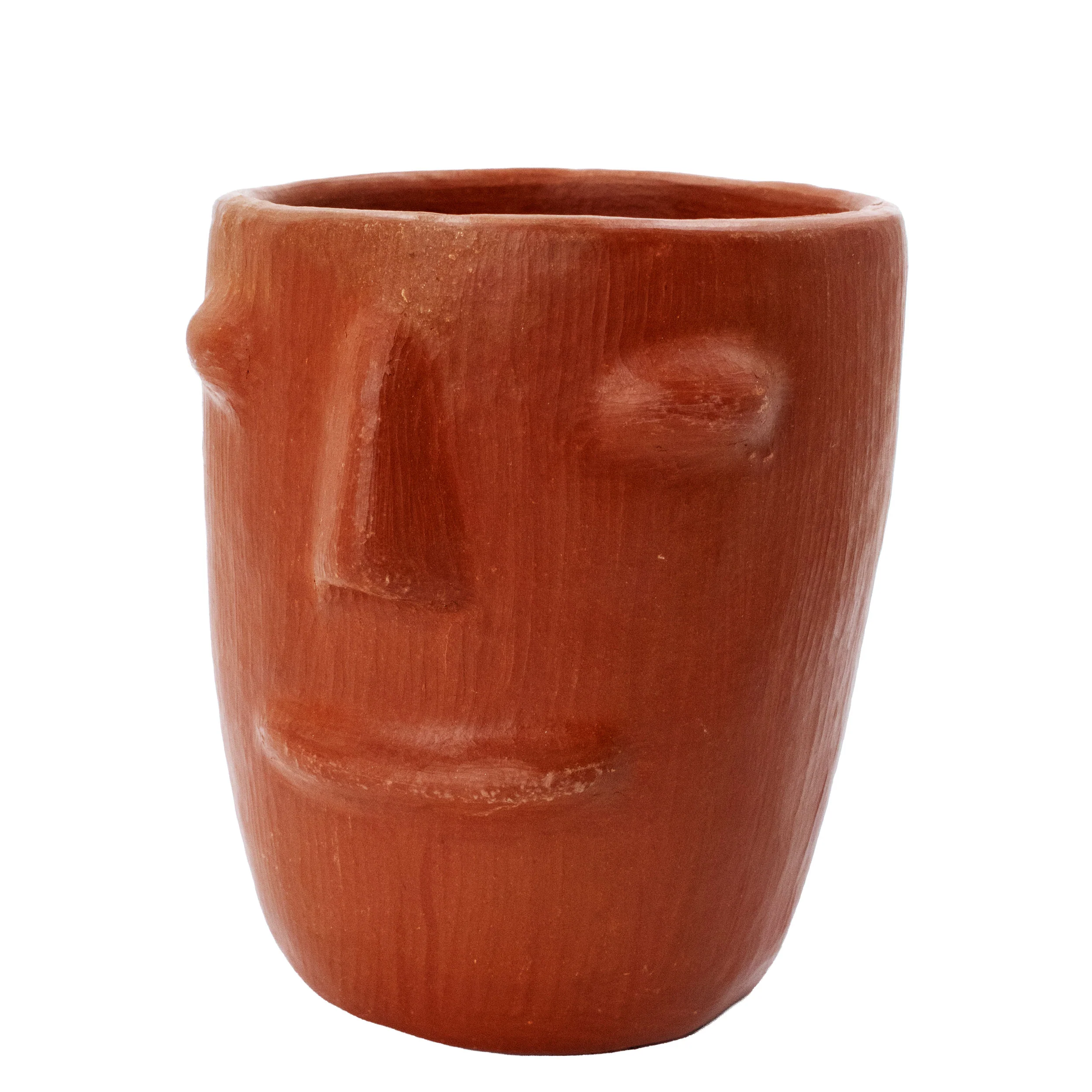 Red Clay Terracotta Face Mug - Image 9