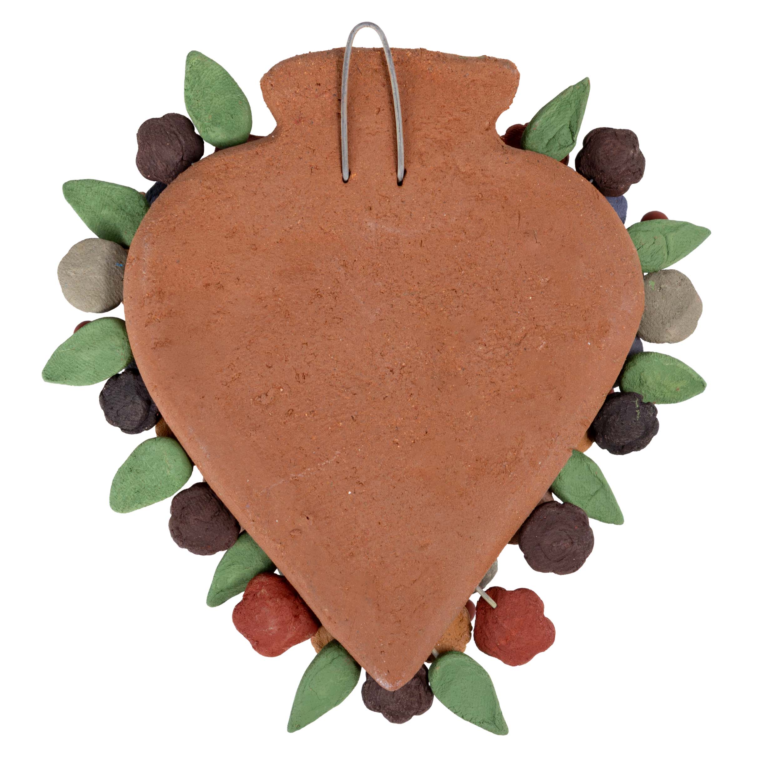 Sacred Heart Barro Pigmentado Clay Wall Art - Image 6