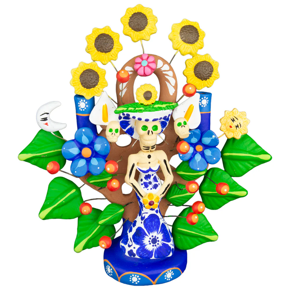 Day of the Dead Simply Catrina Tree of Life Sculpture - Image 13