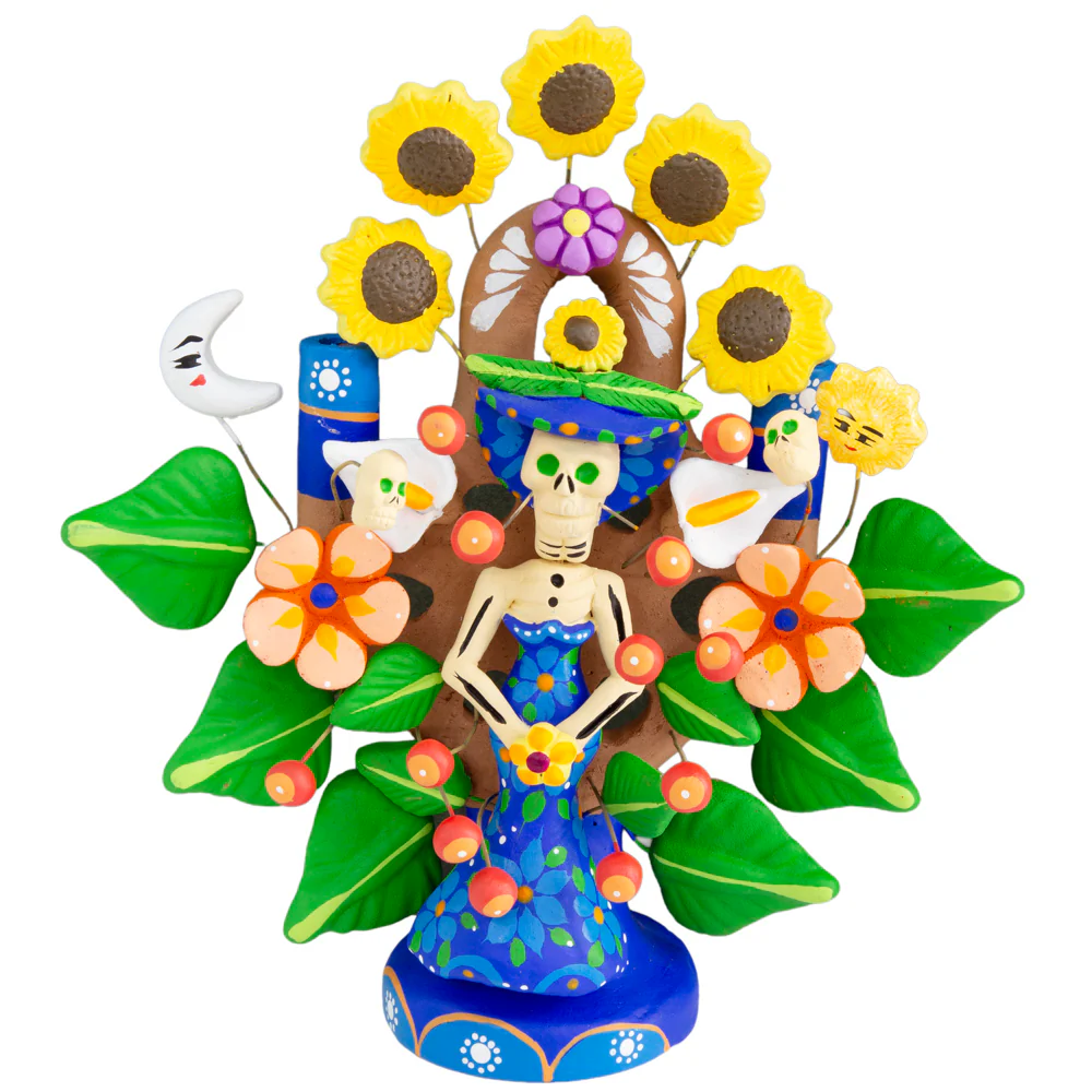 Day of the Dead Simply Catrina Tree of Life Sculpture - Image 7