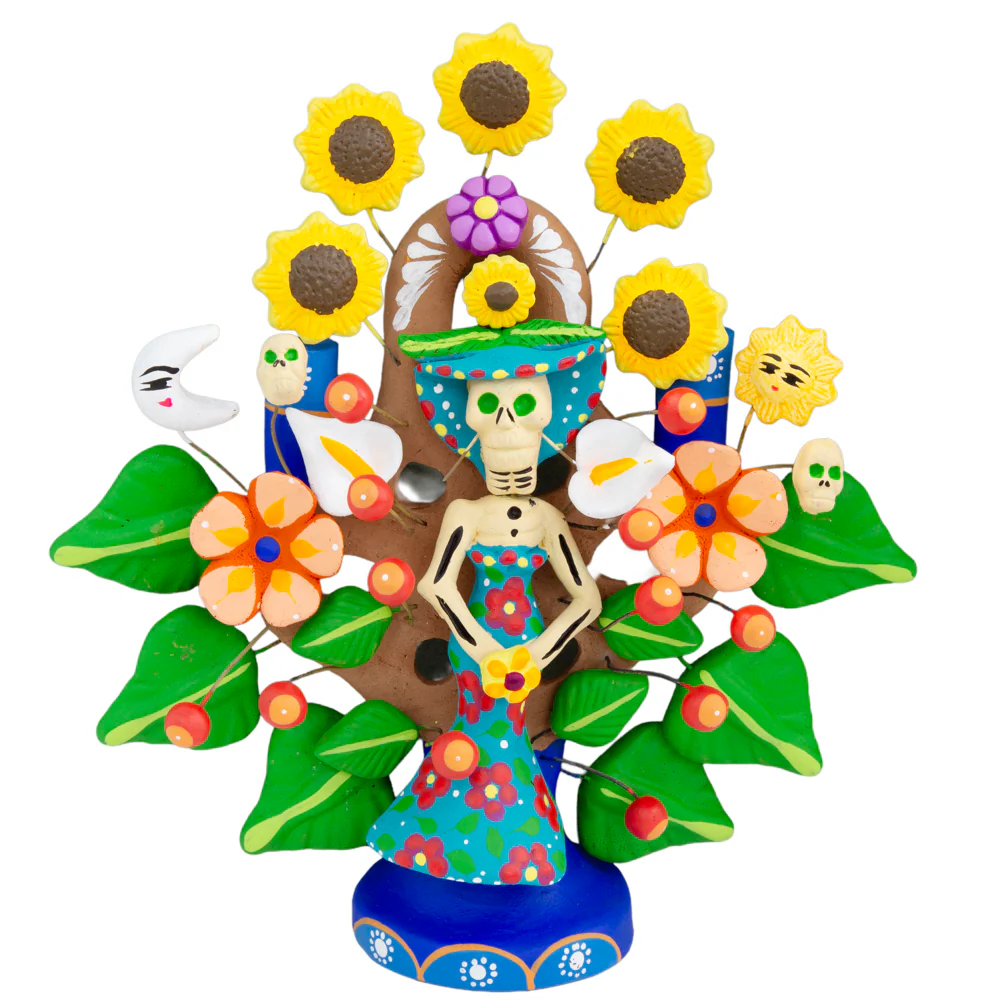 Day of the Dead Simply Catrina Tree of Life Sculpture - Image 8