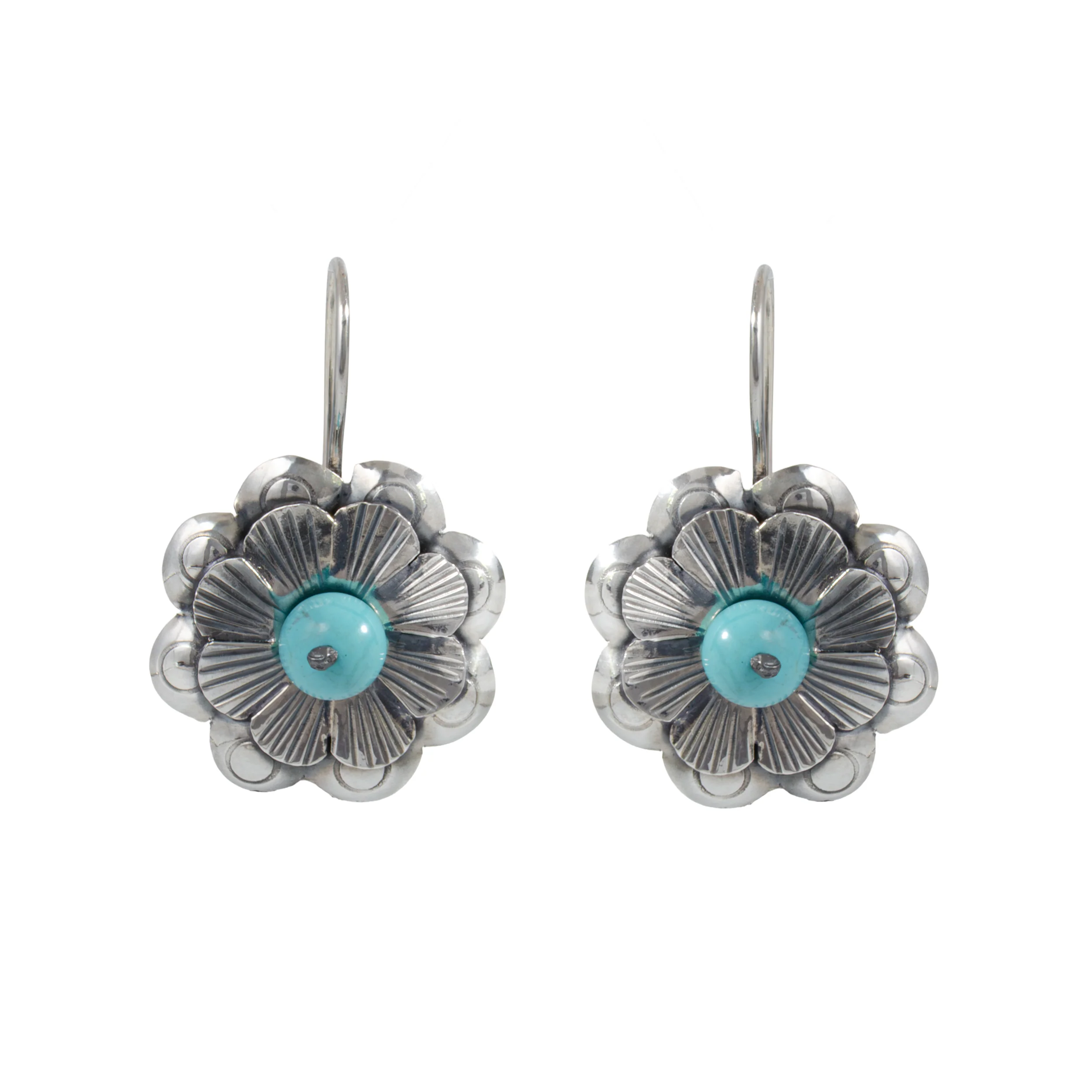 Sterling Silver Flor Mazahua Earrings - Image 5