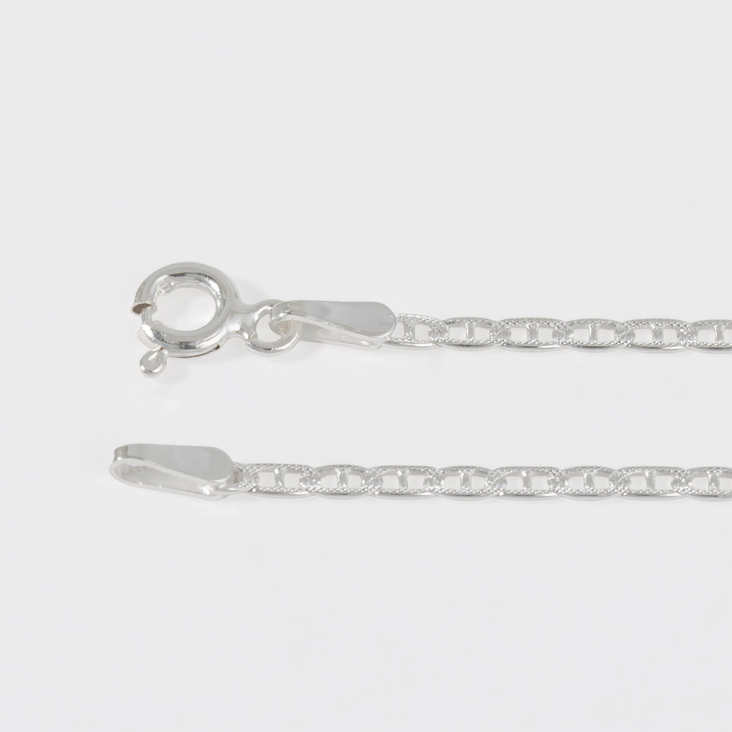Sterling Silver Mariner Chain Necklace - Image 4