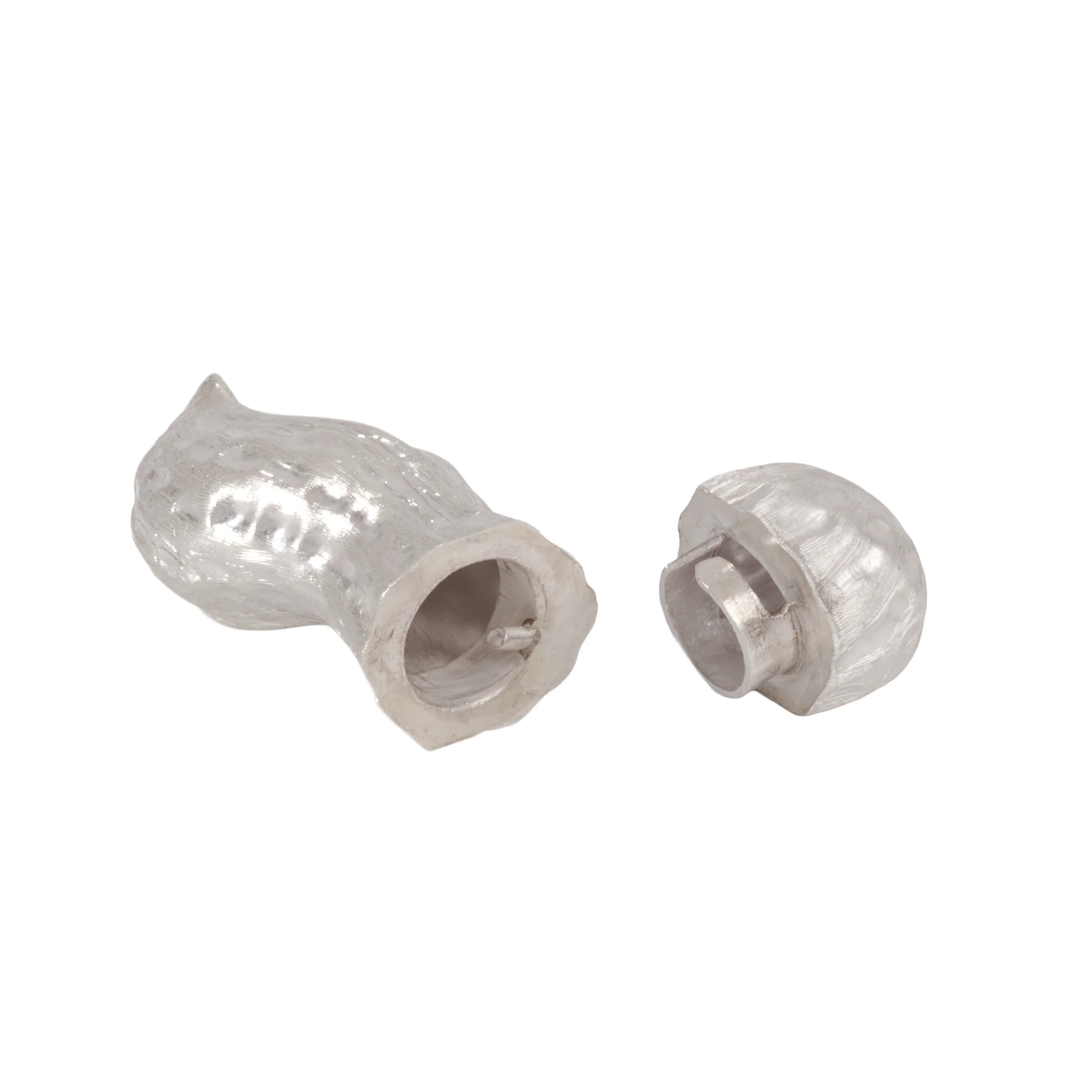 Sterling Silver Peanut Pill Box - Image 6