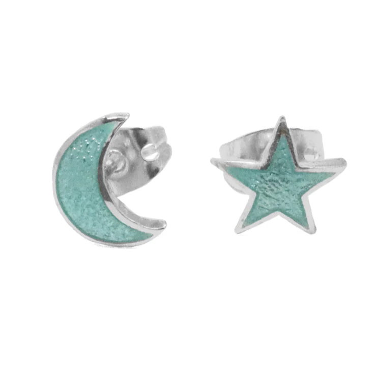 Sterling Silver Spring Stud Earrings - Image 14