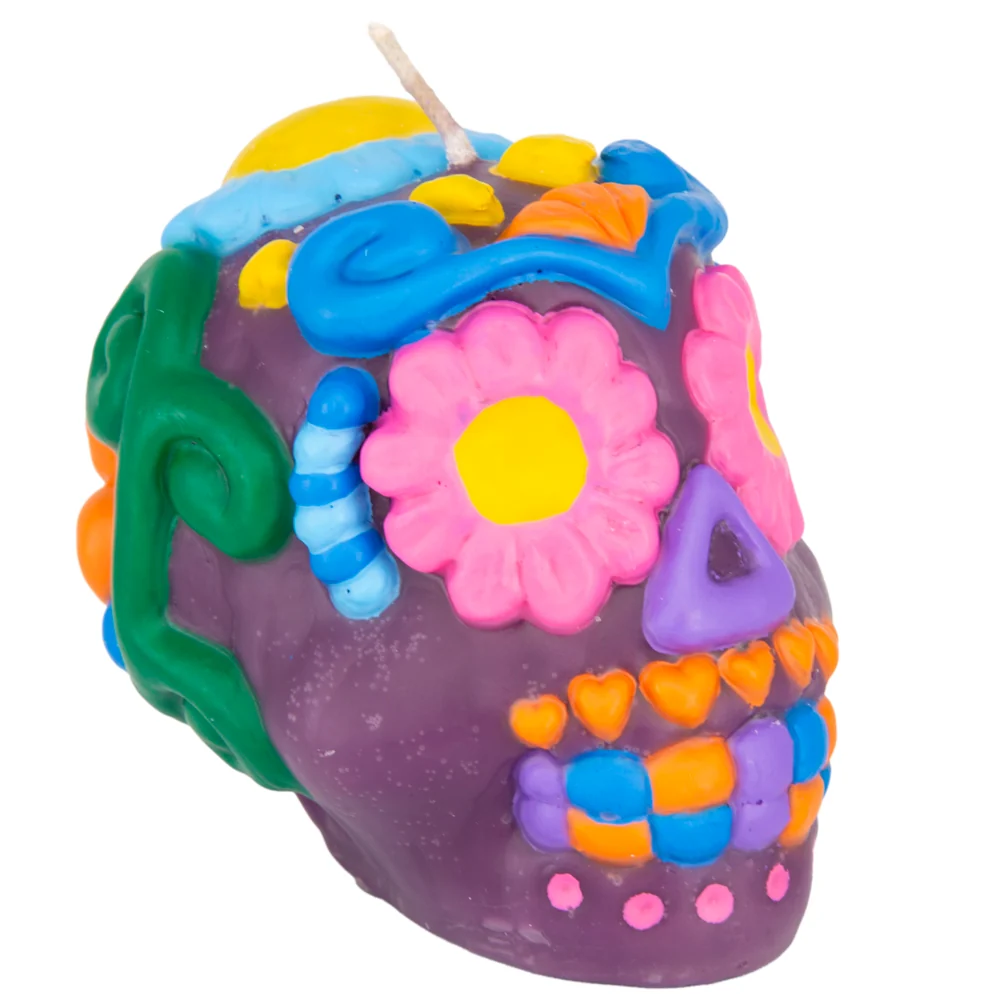Limited Edition Sugar Skull Candle - Image 8