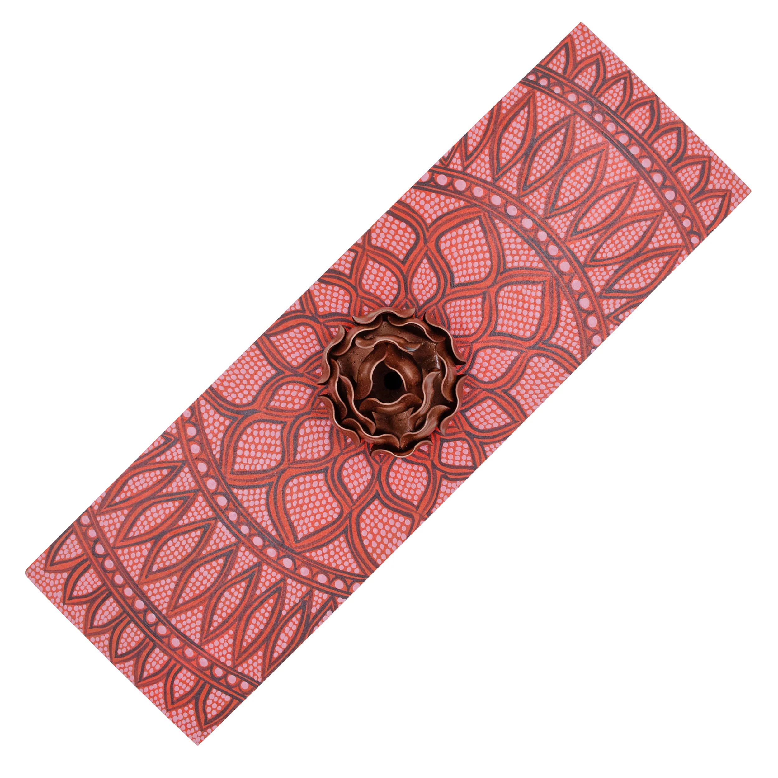 Hand-Painted Parota Solid Wood Tea Organizer - Image 13