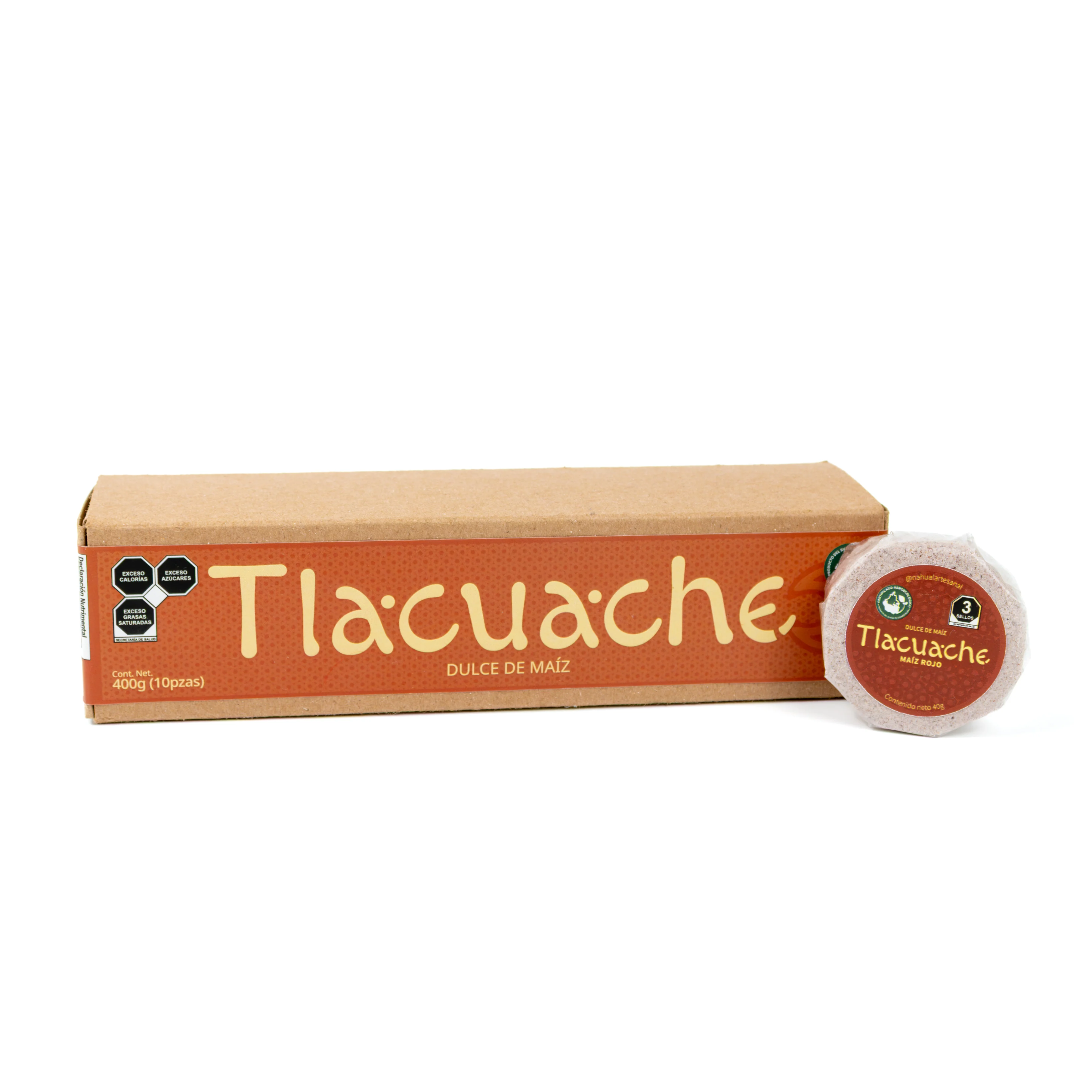 Tlacuache Red Corn Mazapán Box (10 count) - Image 4