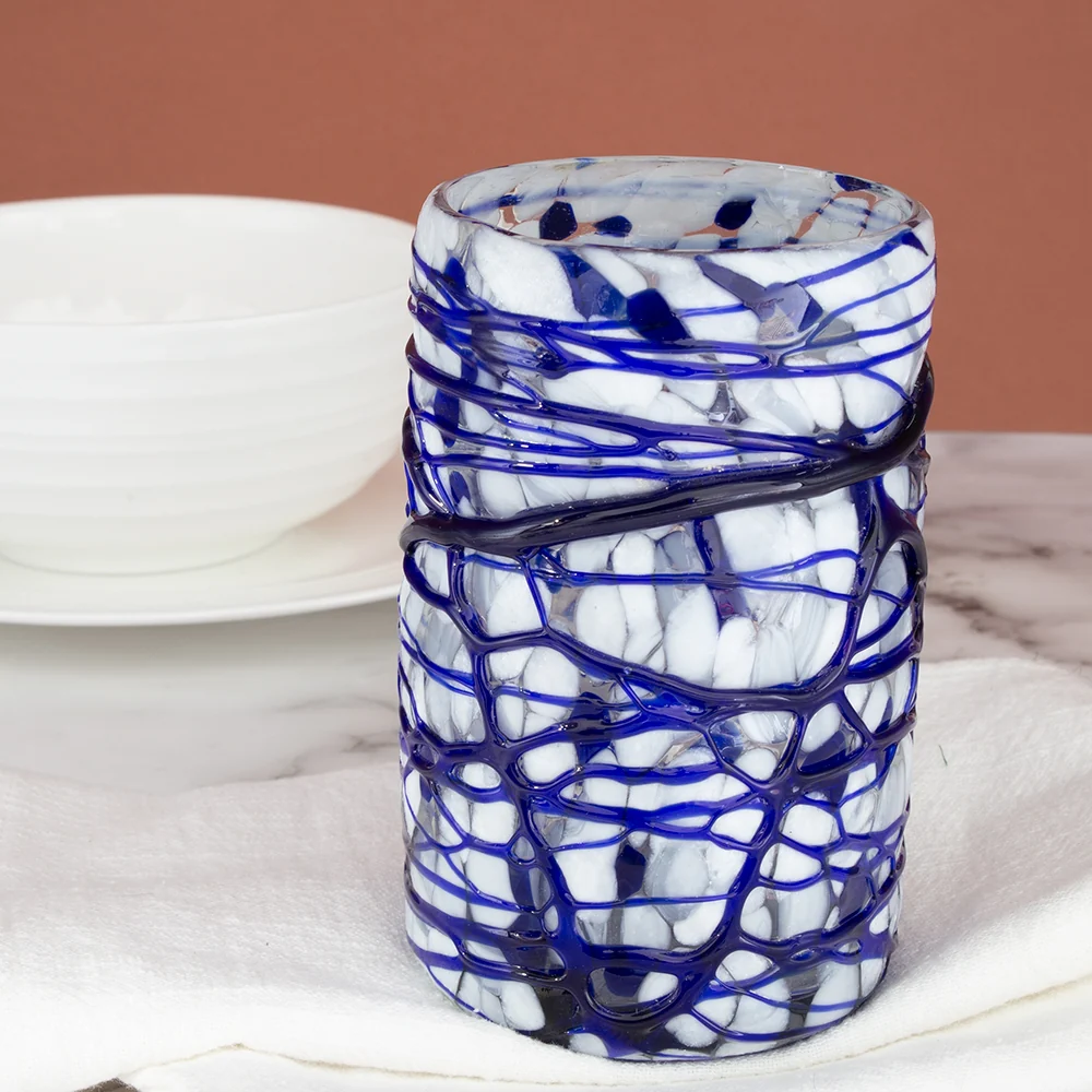 Tonalá Hand-Blown Highball Glass Tumbler - Image 5