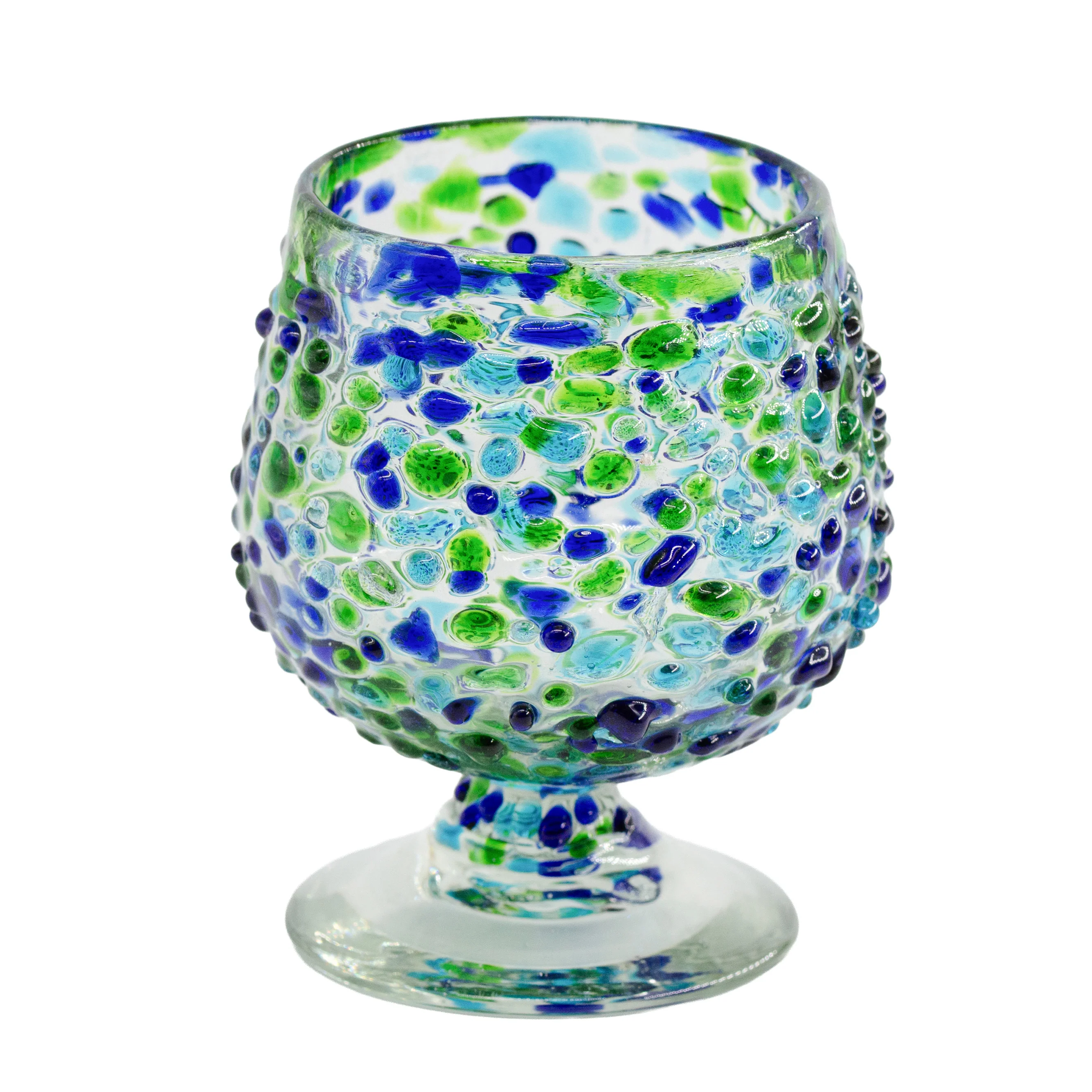 Tonalá Hand-Blown Tequilero Glass (Cognac Style) - Image 7