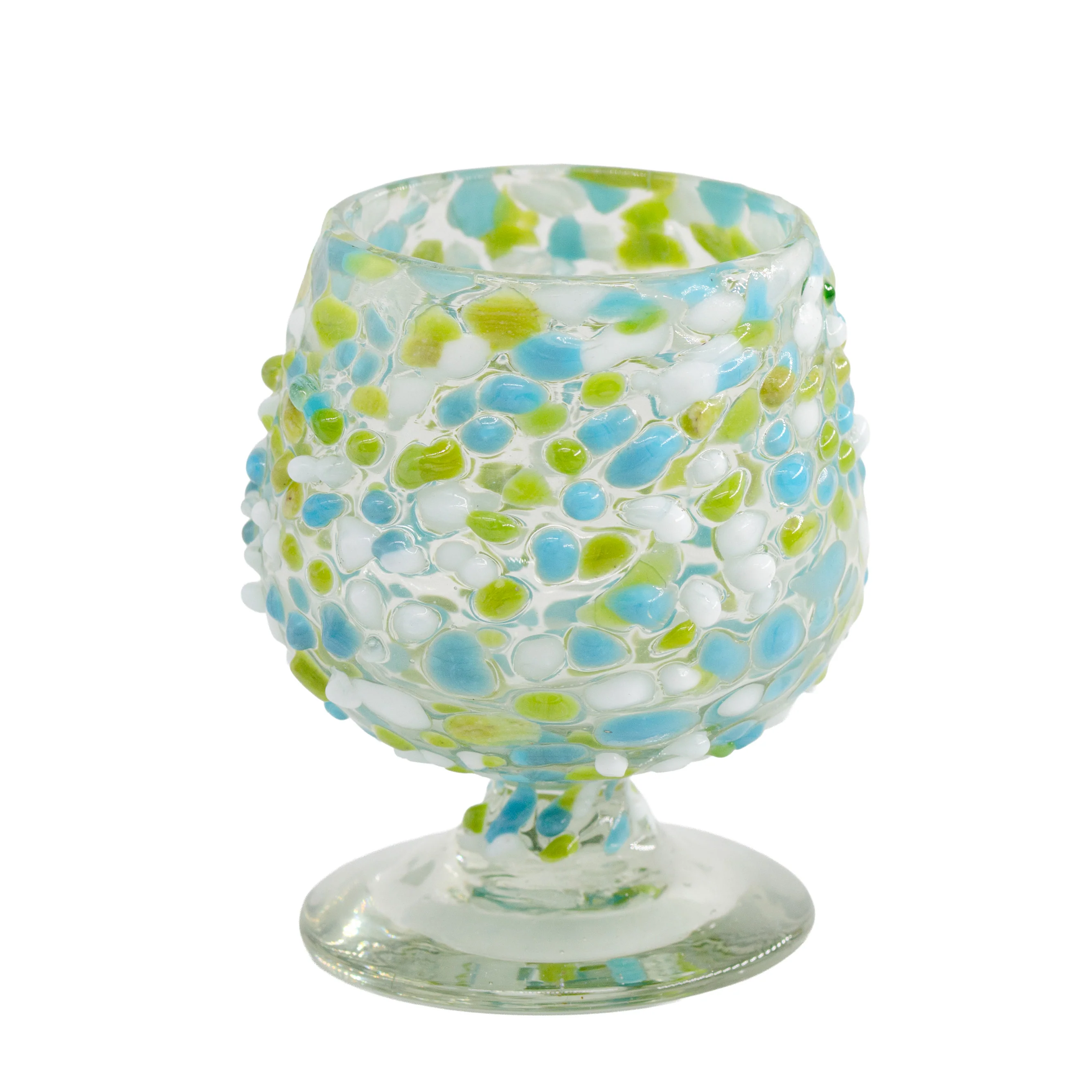 Tonalá Hand-Blown Tequilero Glass (Cognac Style) - Image 8