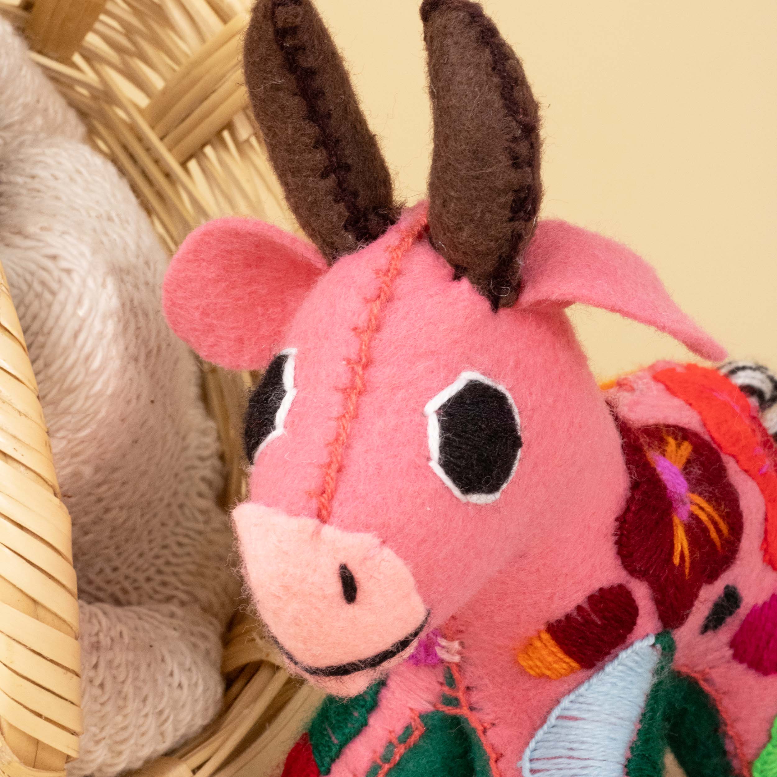 Toro Hand-Embroidered Stuffed Animal - Image 3