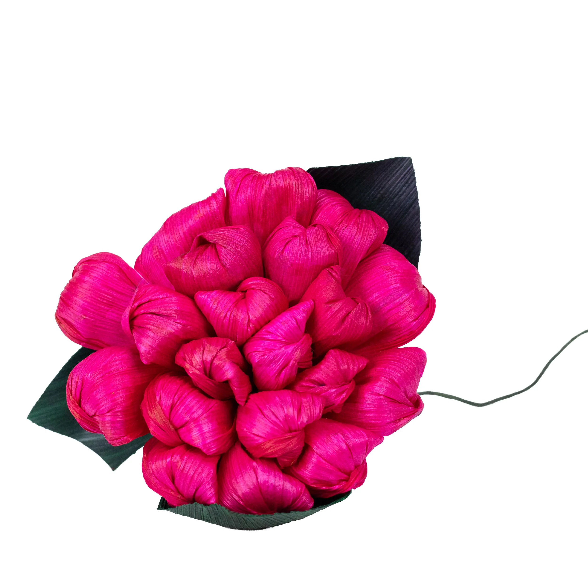 Totomoxtle Cornhusk Button Flower - Image 12