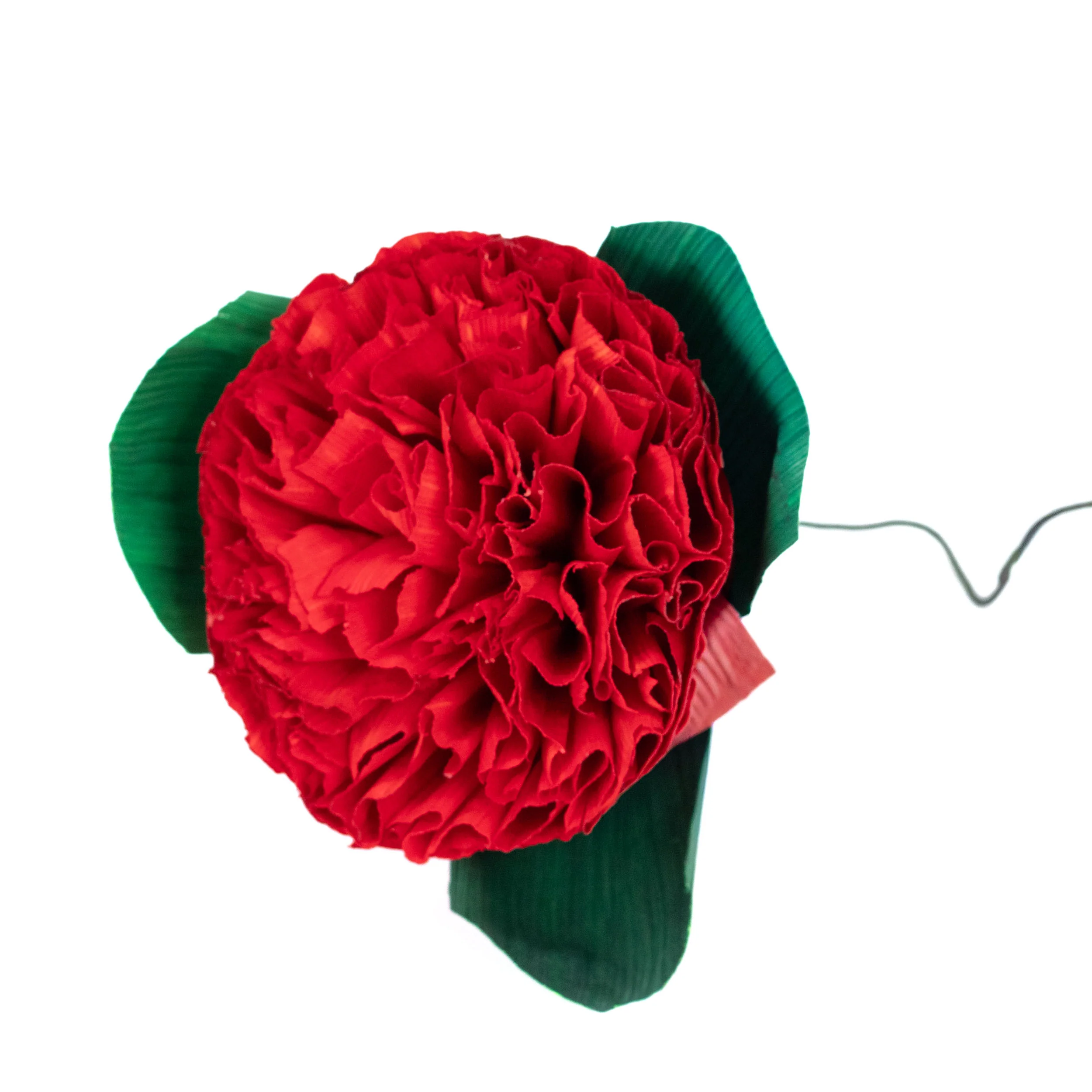 Totomoxtle Cornhusk Carnation Flower - Image 5