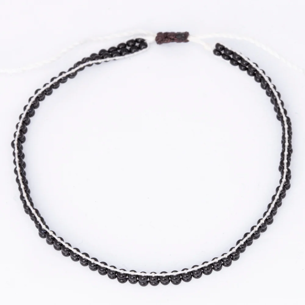Wixárika Double Woven Beaded Bracelet - Image 11