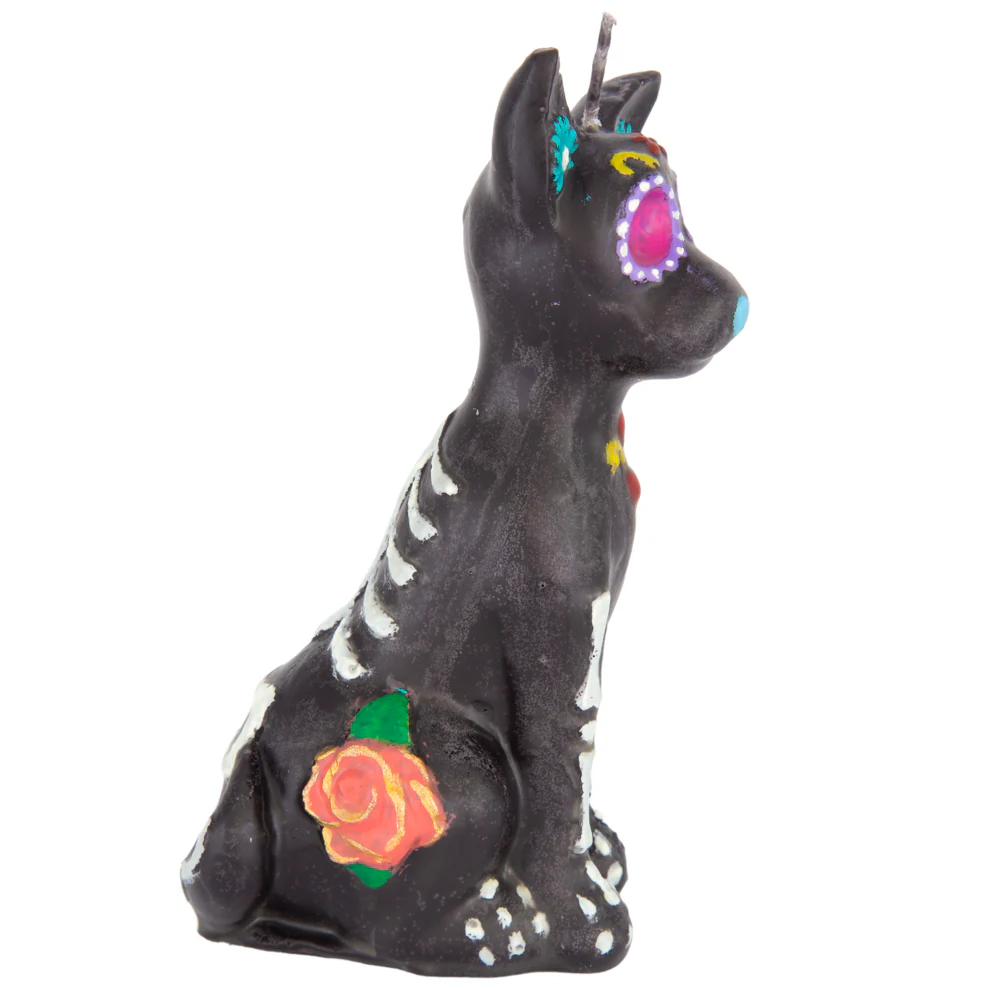 Xoloitzcuintle Dog Día de Muertos Scented Candle - Image 9