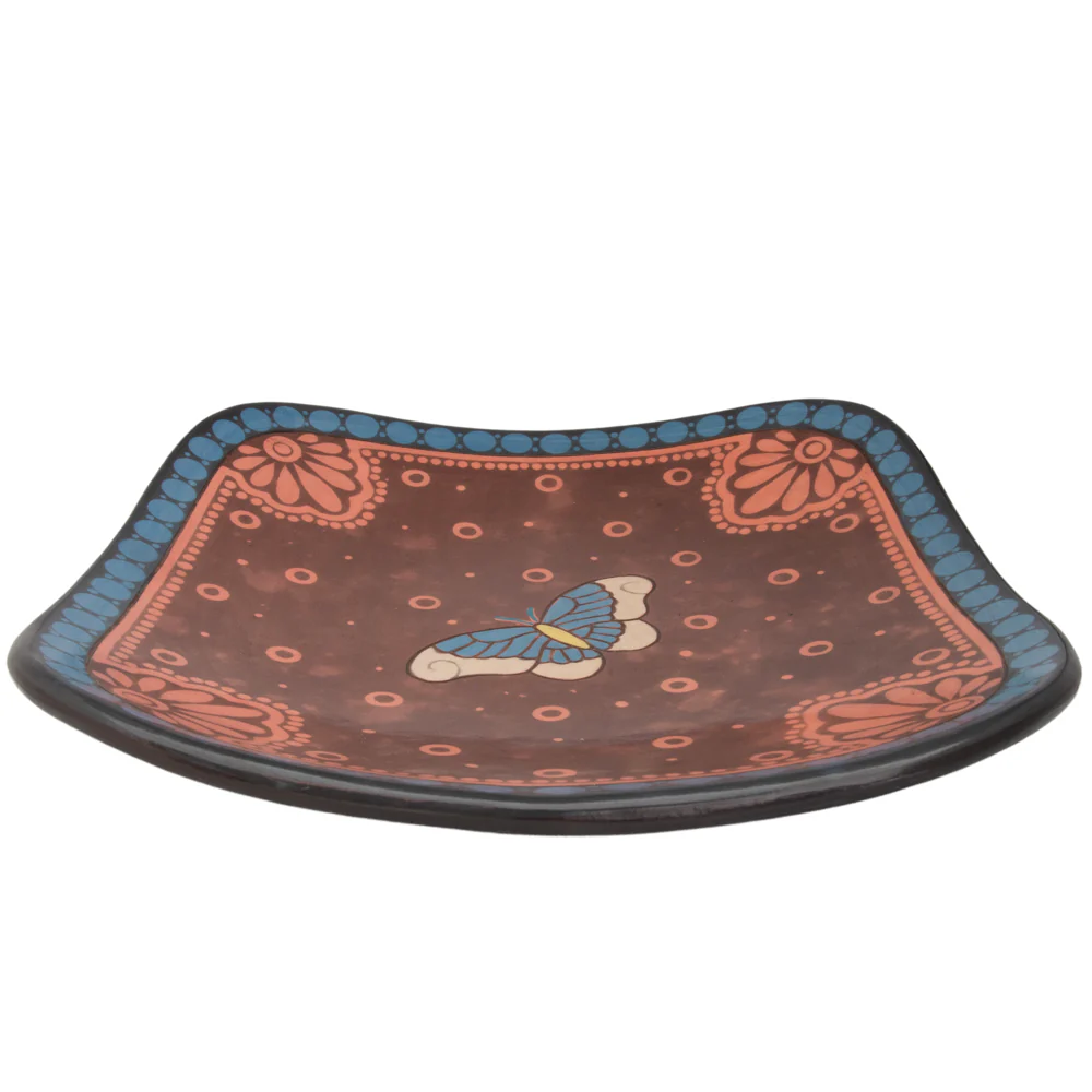 Zinapécuaro Naturaleza Decorative Ceramic Plate - Image 3