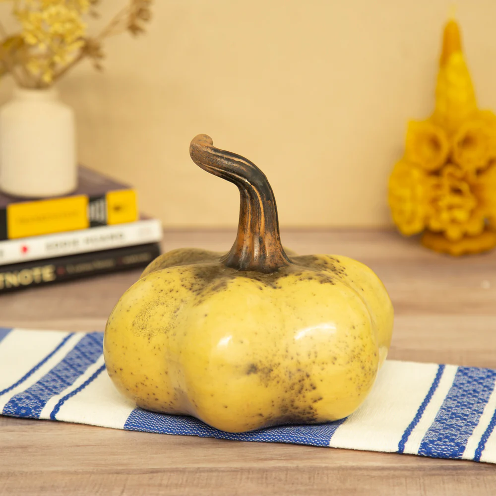 Zinapécuaro Small Clay Pumpkin - Image 5